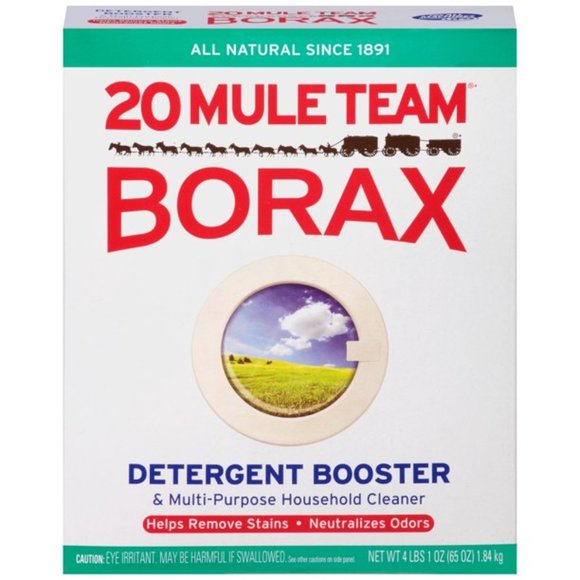 20 Mule Team Borax Other - 20 Mule Team All Natural Borax Laundry Detergent Booster & Multi-Purpose 65 oz.
